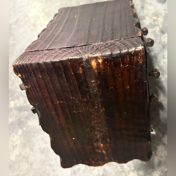 Medieval wood metal Ball and Chain gothic books rare vintage DUNGEON MACE - Picture 5 of 5